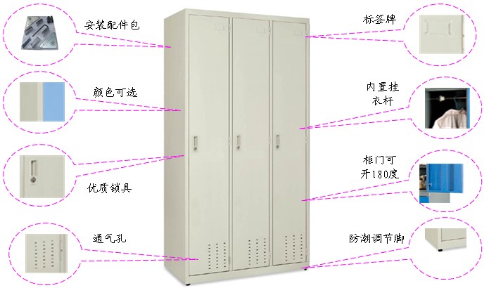 鋼制更衣柜