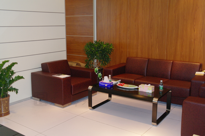 現代真皮沙發(fā)