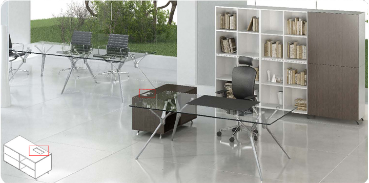 辦公臺(tái)|玻璃大班臺(tái)|辦公家具|玻璃大班臺(tái)