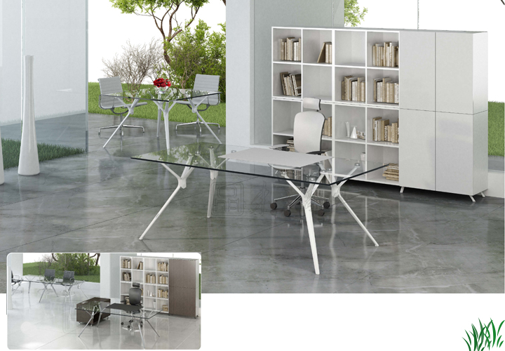 辦公臺(tái)|玻璃大班臺(tái)|辦公家具|玻璃大班臺(tái)